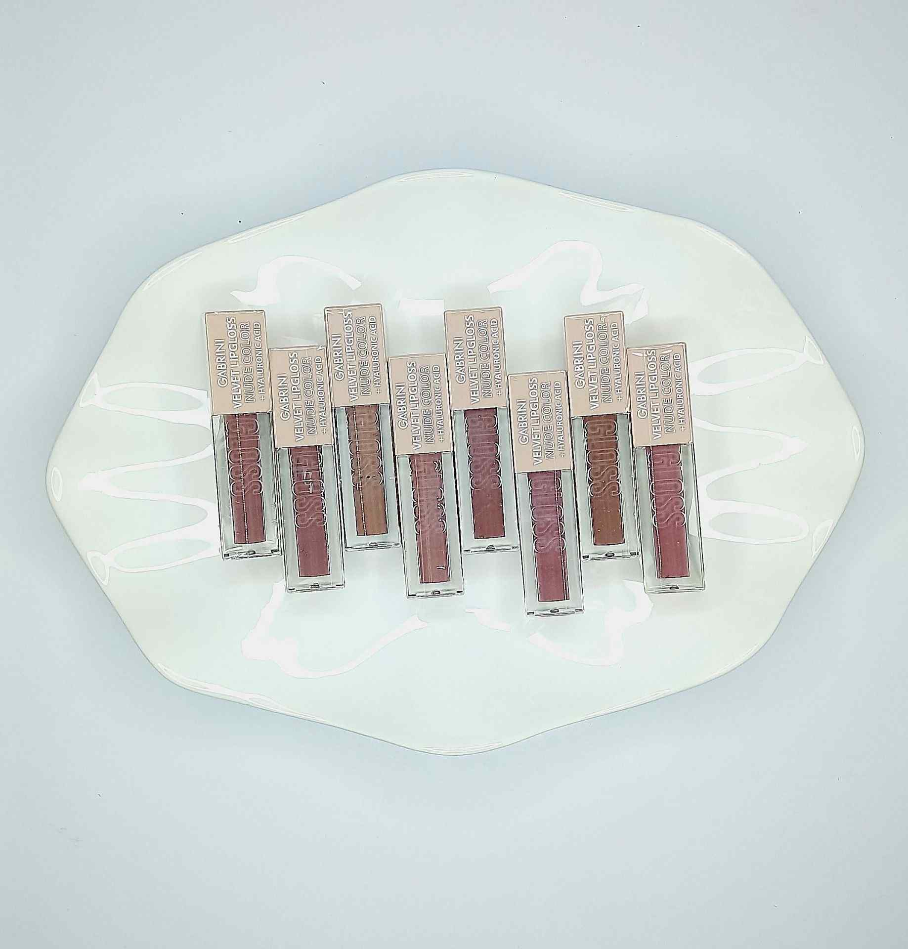 Gabrini Original Matte Liquid Lipstick Hyaluronic Acid 6 Nude Shades