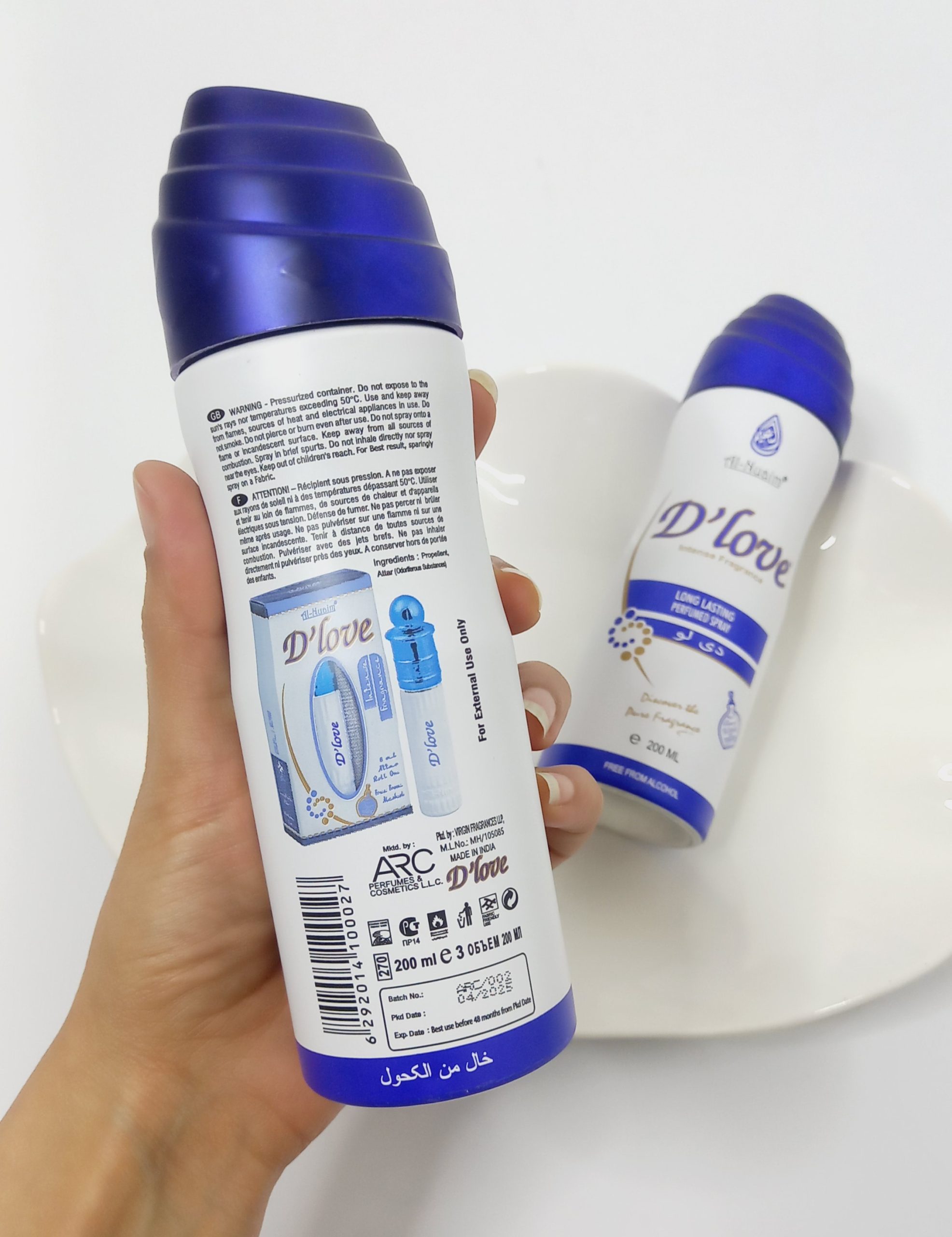 spray d`love al nuaim 200ml