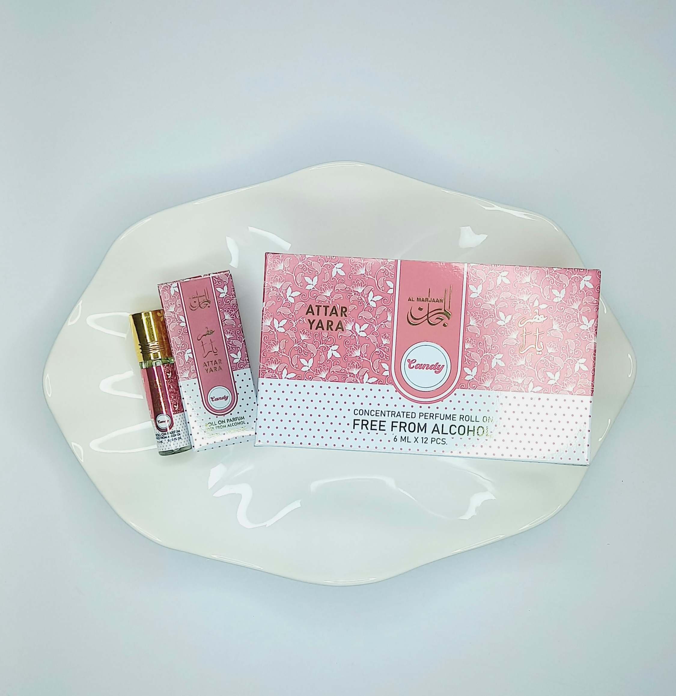 Yara Candy 6ml perfume oil – sweet, warm, slightly spicy with strawberry